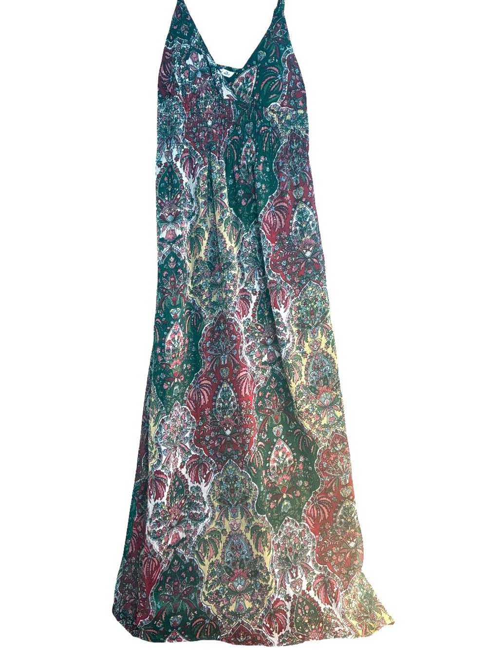 Derek Heart Boho Floral Maxi Dress - Picture 10 of 16